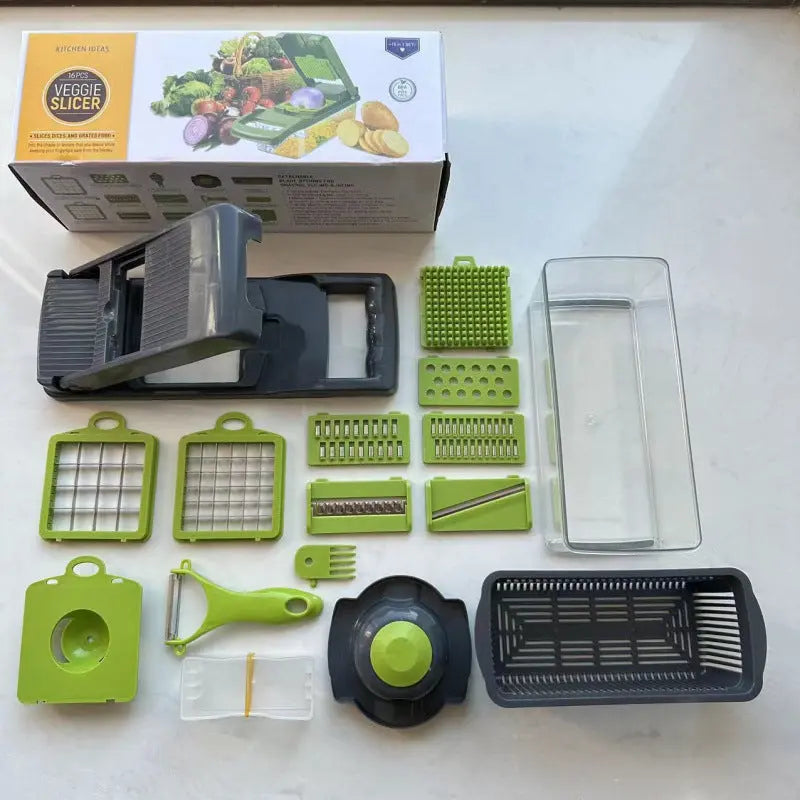 Multi-functional vegetable cutter HiveBulk