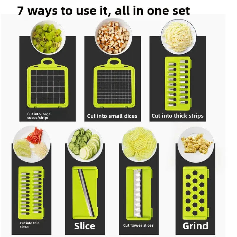 Multi-functional vegetable cutter HiveBulk