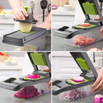 Multi-functional vegetable cutter HiveBulk
